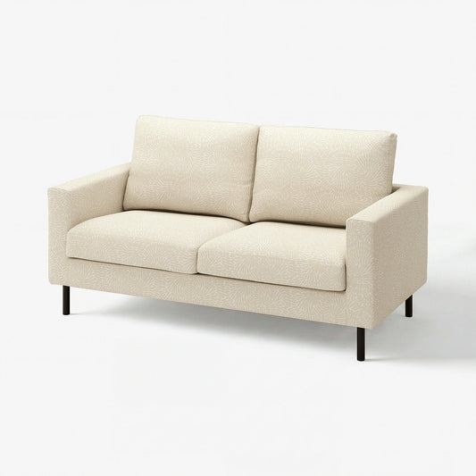 SALTSJÖBADEN 2-seat sofa, Vittangi light beige/white