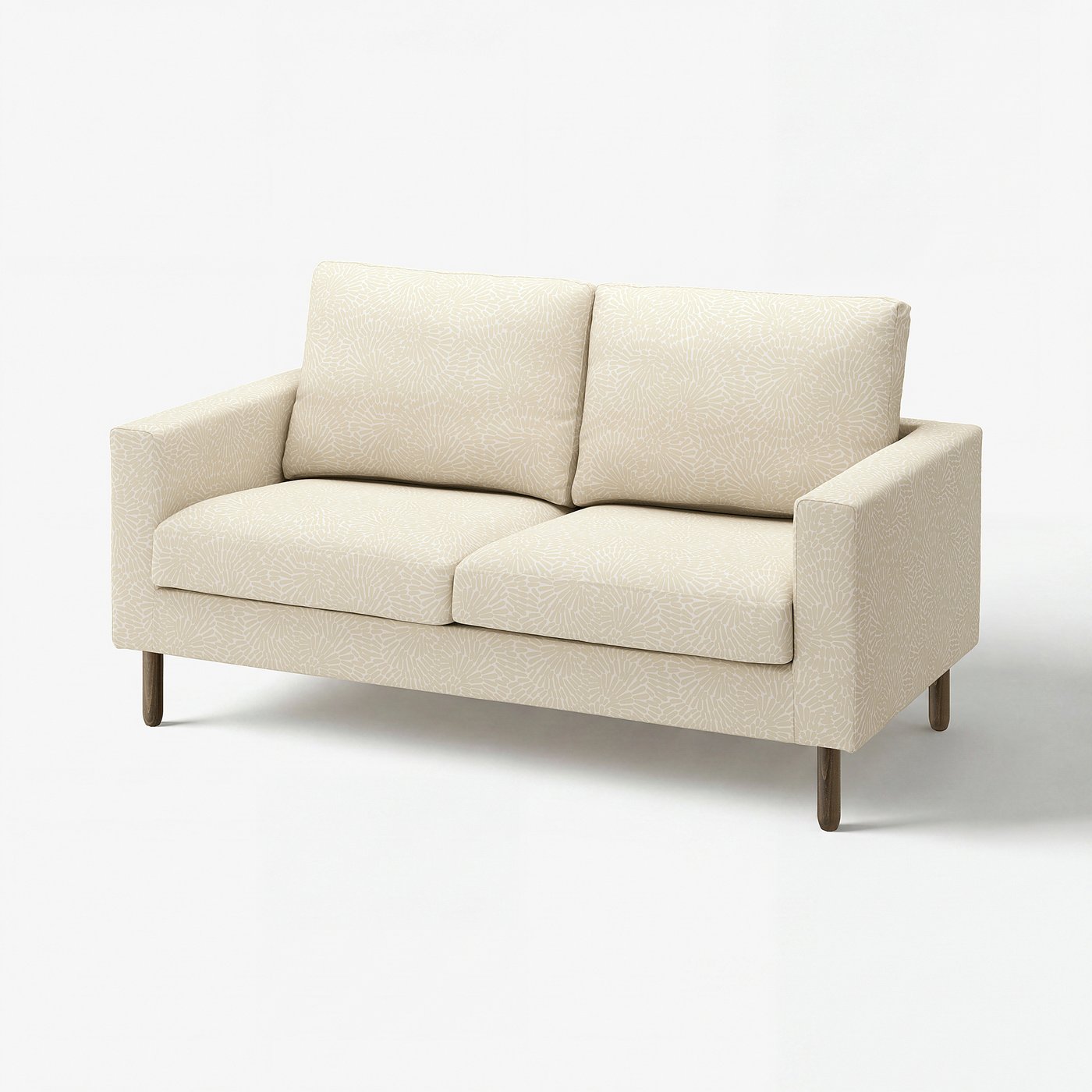 SALTSJÖBADEN 2-seat sofa, Vittangi light beige/white, 164x90x88 cm