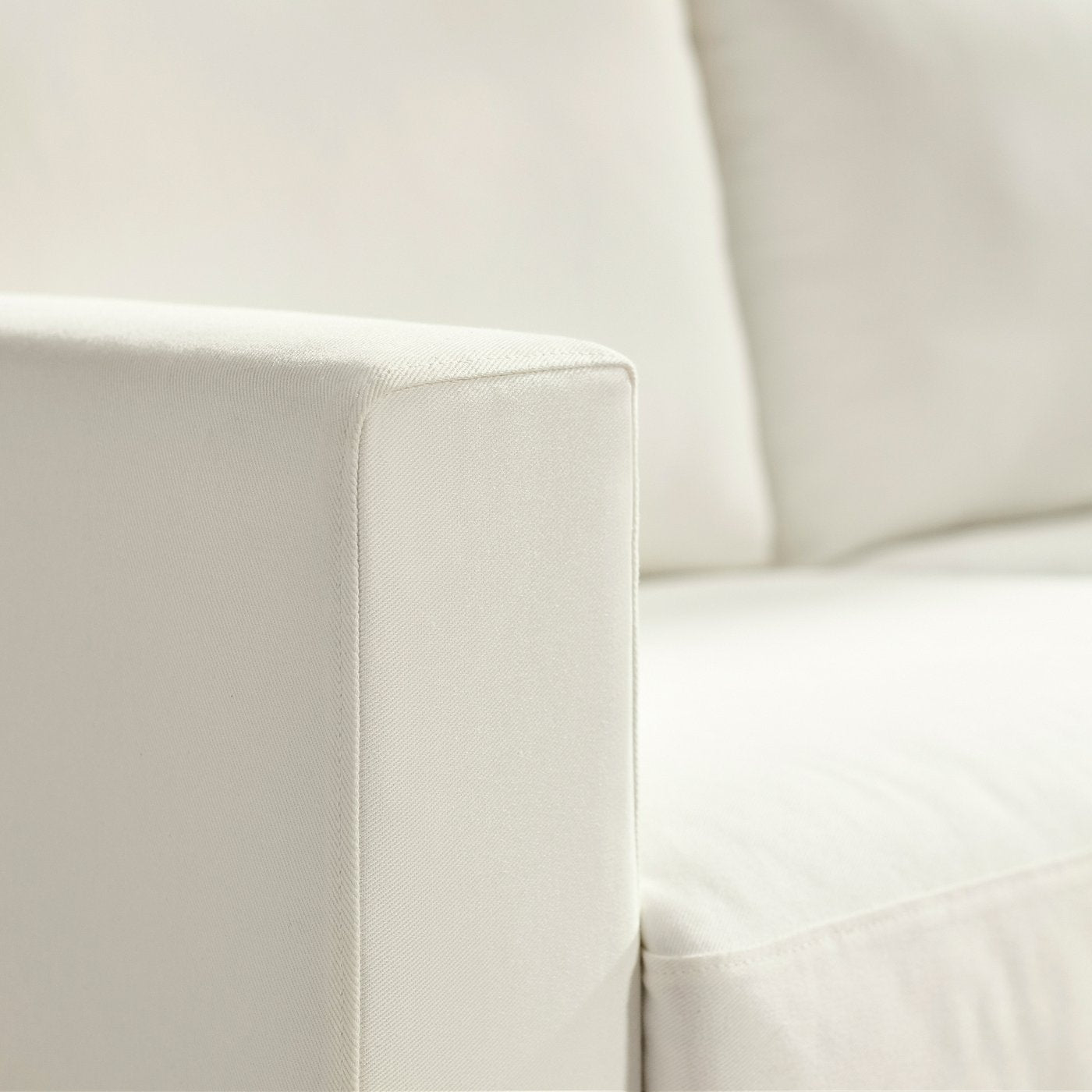 SALTSJÖBADEN 3-seat sofa, Blekinge white, 205 cm