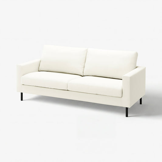 SALTSJÖBADEN 3-seat sofa, Blekinge white, 205 cm