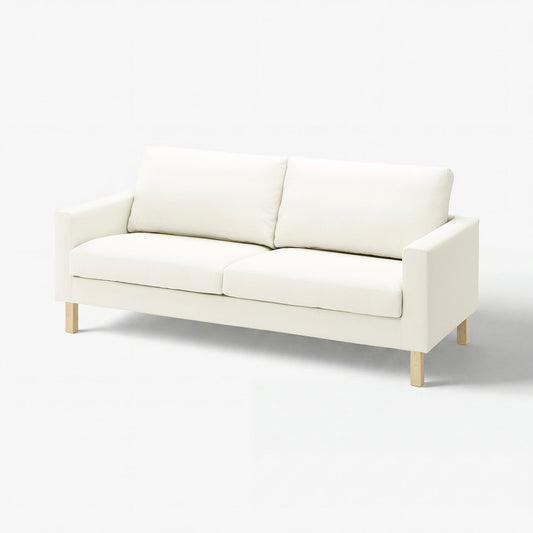 SALTSJÖBADEN 3-seat sofa, Blekinge white, 205 cm