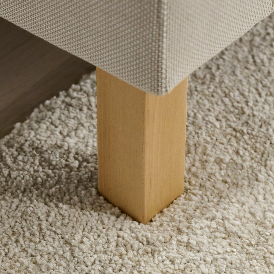 SALTSJÖBADEN 3-seat sofa, Fridtuna light beige, 205 cm