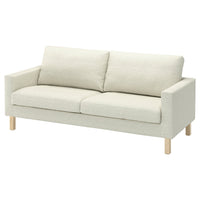 SALTSJÖBADEN 3-seat sofa, Gunnared beige, 205 cm
