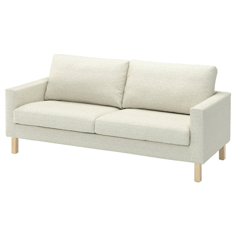 SALTSJÖBADEN 3-seat sofa, Gunnared beige, 205 cm