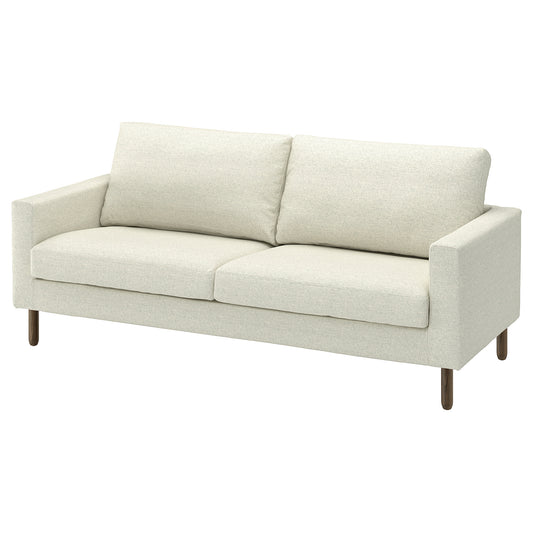 SALTSJÖBADEN 3-seat sofa, Gunnared beige, 205x90x88 cm