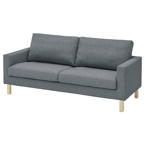 SALTSJÖBADEN 3-seat sofa, Gunnared medium grey, 205x90x88 cm