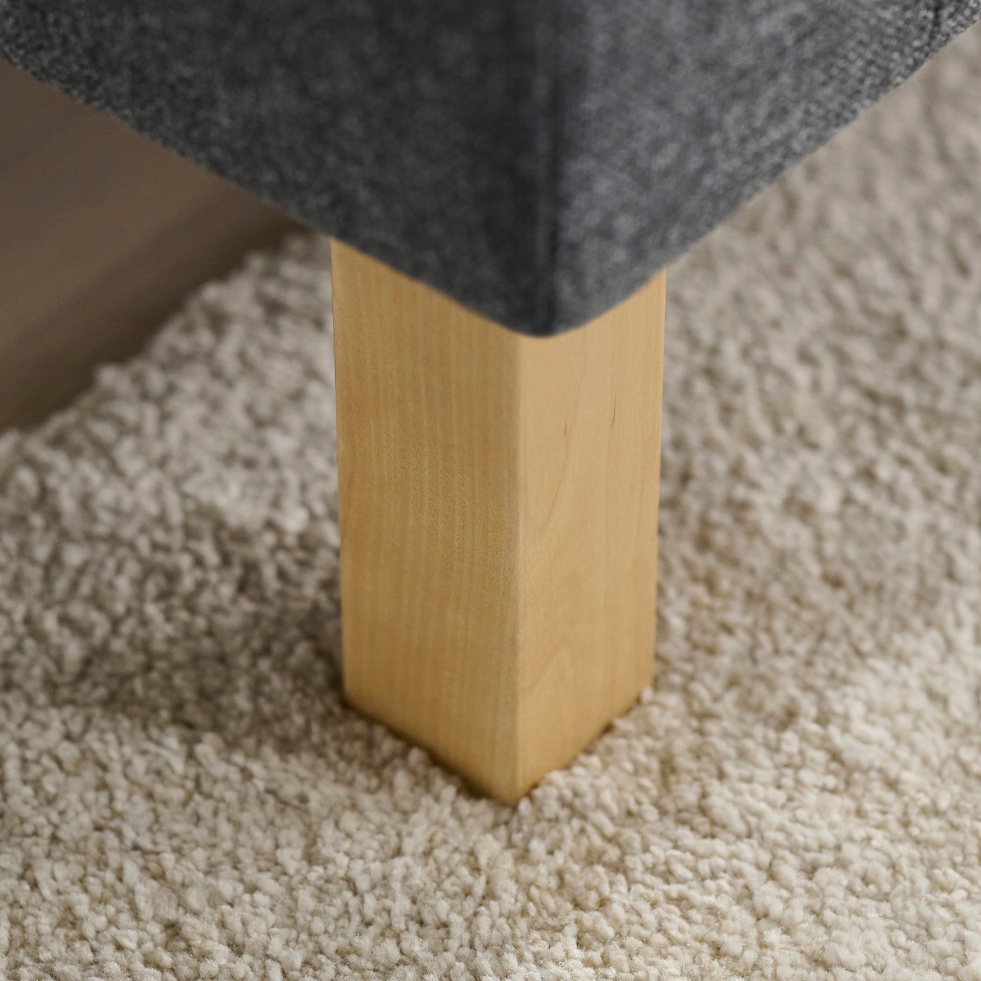 SALTSJÖBADEN 3-seat sofa, Gunnared medium grey, 205x90x88 cm