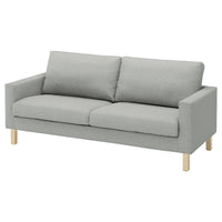 SALTSJÖBADEN 3-seat sofa, Tonerud grey, 205 cm