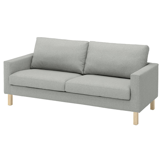 SALTSJÖBADEN 3-seat sofa, Tonerud grey, 205x90x88 cm