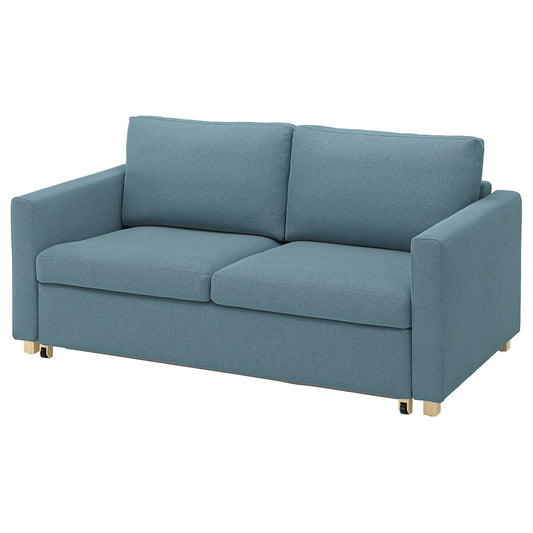 SALTSJÖBADEN 2-seat sofa-bed, Fridtuna dark grey-blue, 185 cm