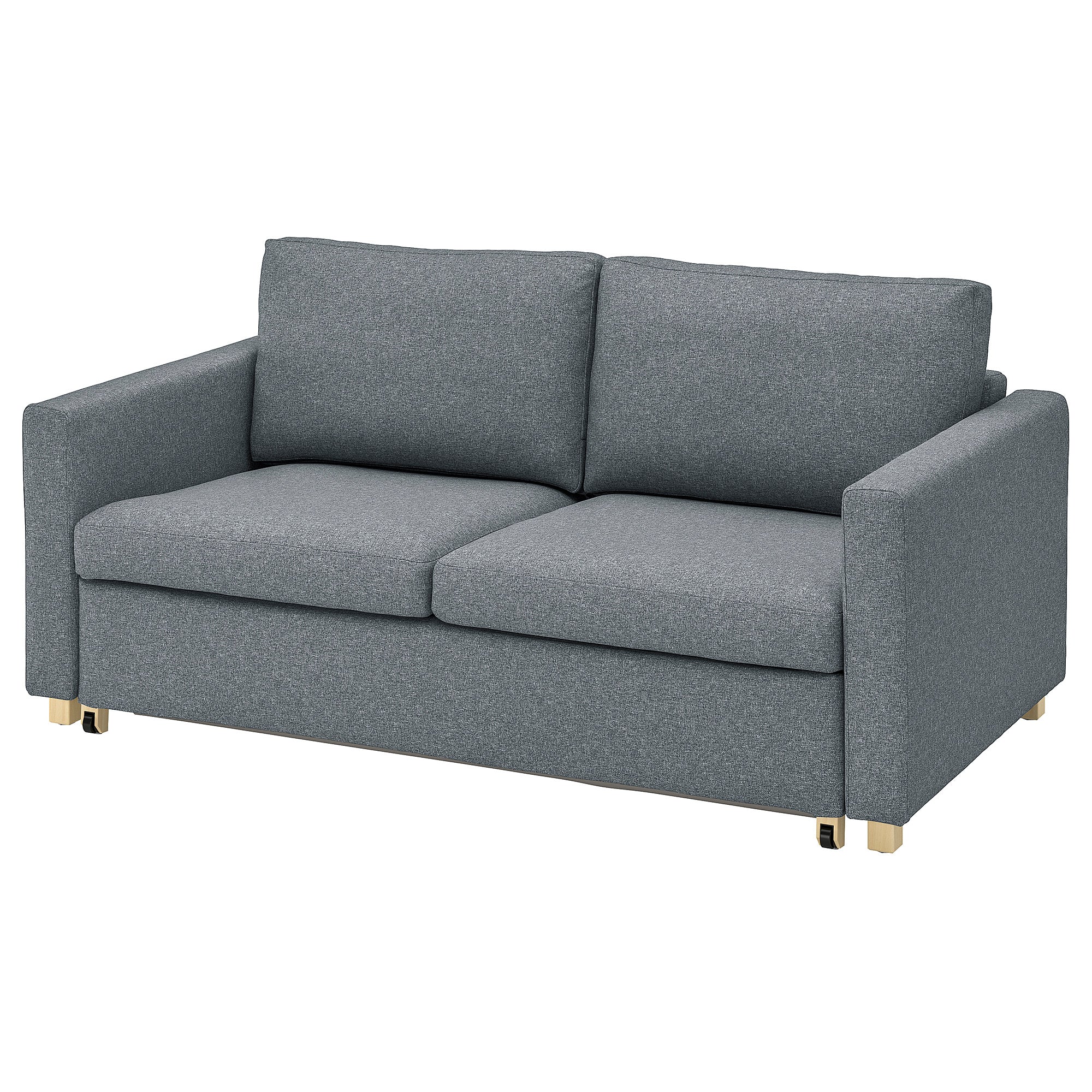 SALTSJÖBADEN 2-seat sofa-bed, Gunnared medium grey, 185 cm