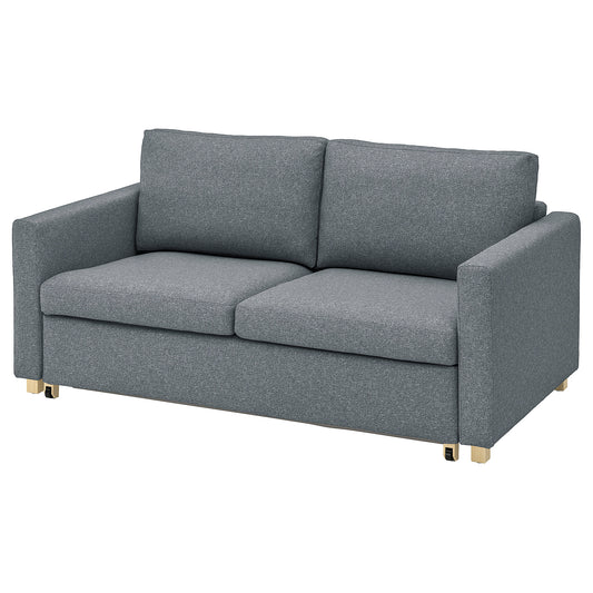 SALTSJÖBADEN 2-seat sofa-bed, Gunnared medium grey, 185 cm