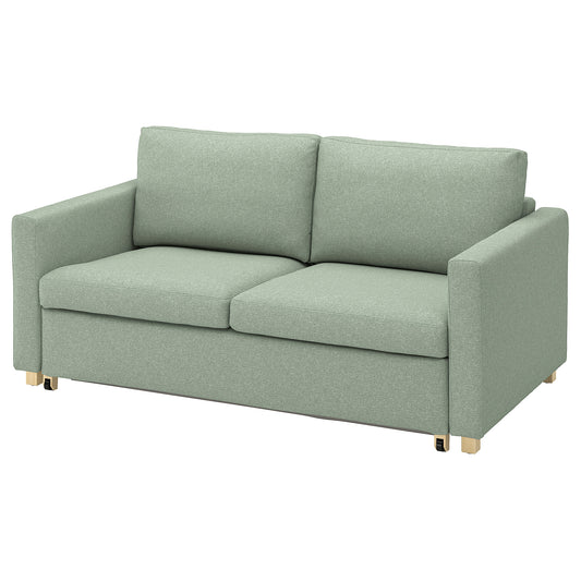 SALTSJÖBADEN 2-seat sofa-bed, Gunnared light green, 185 cm