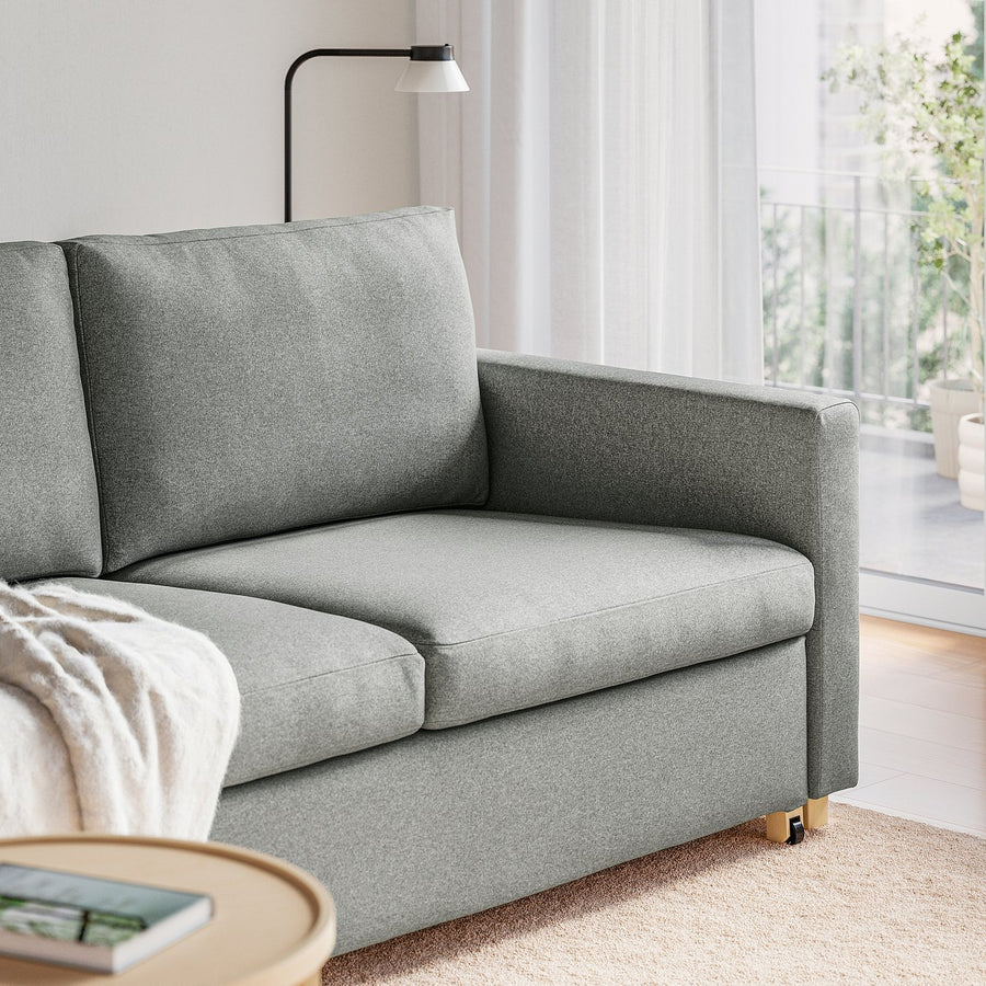 SALTSJÖBADEN 2-seat sofa-bed, Tonerud grey, 198x185 cm