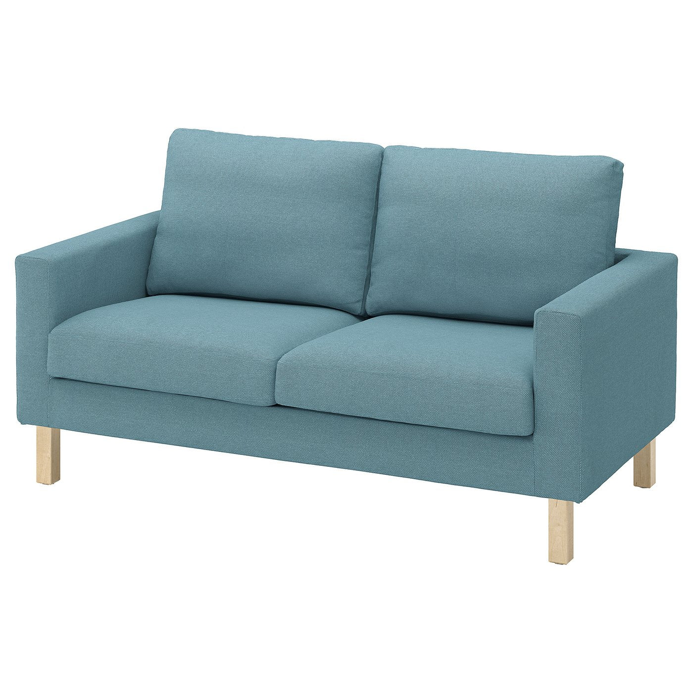 SALTSJÖBADEN cover for 2-seat sofa, Fridtuna dark grey-blue