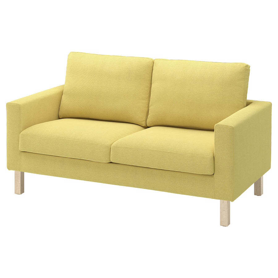 SALTSJÖBADEN cover for 2-seat sofa, Fridtuna yellow
