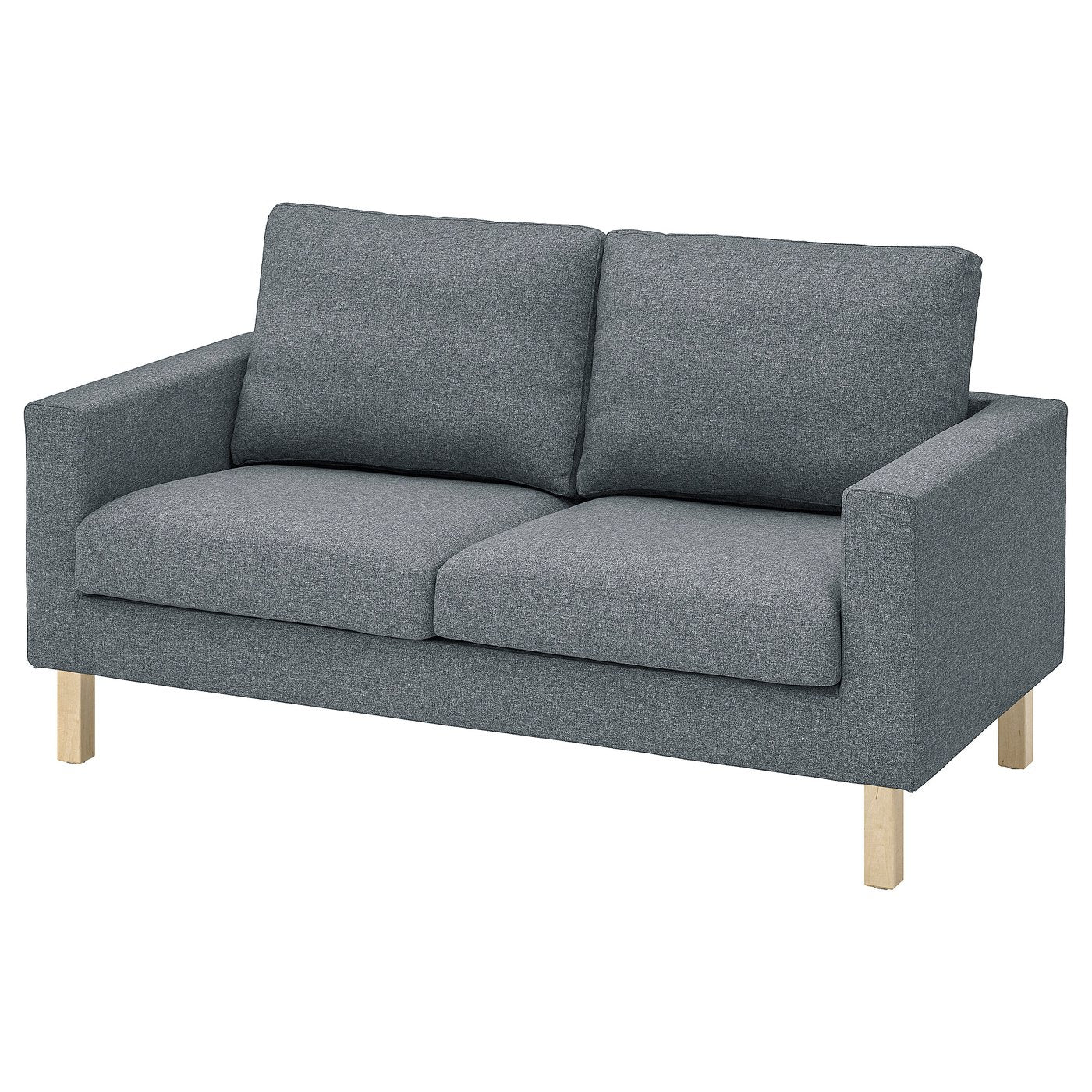 SALTSJÖBADEN cover for 2-seat sofa, Gunnared medium grey