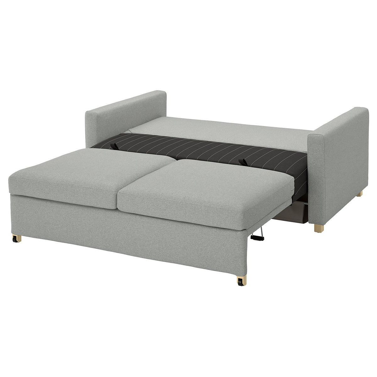 SALTSJÖBADEN cover for 2-seat sofa-bed, Tonerud grey