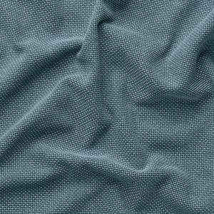 SALTSJÖBADEN cover for footstool, Fridtuna dark grey-blue