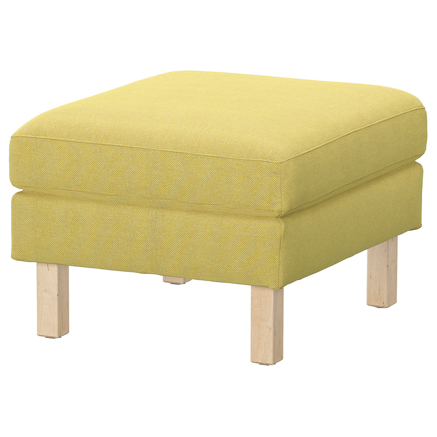 SALTSJÖBADEN cover for footstool, Fridtuna yellow