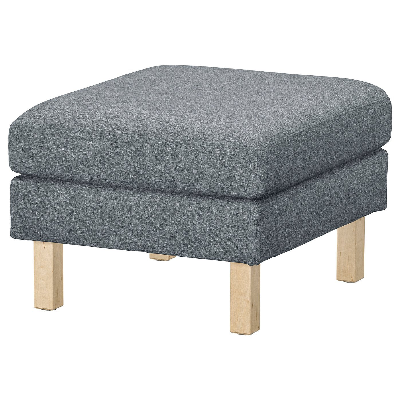 SALTSJÖBADEN cover for footstool, Gunnared medium grey