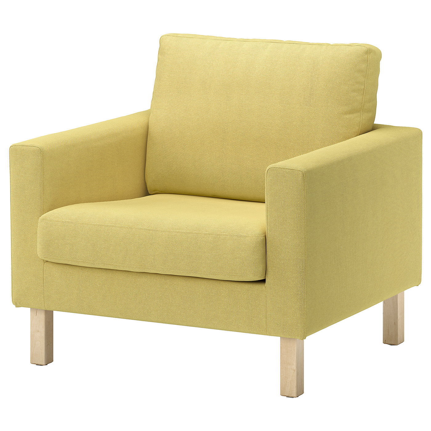 SALTSJÖBADEN cover for armchair, Fridtuna yellow