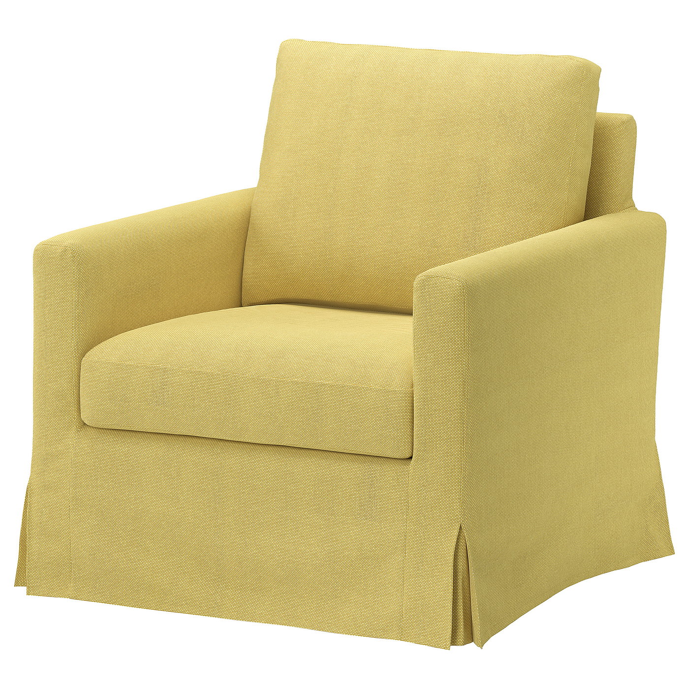 SALTSJÖBADEN cover for rocking/swivel armchair, Fridtuna yellow