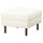 SALTSJÖBADEN footstool, Blekinge white, 71x47x63 cm