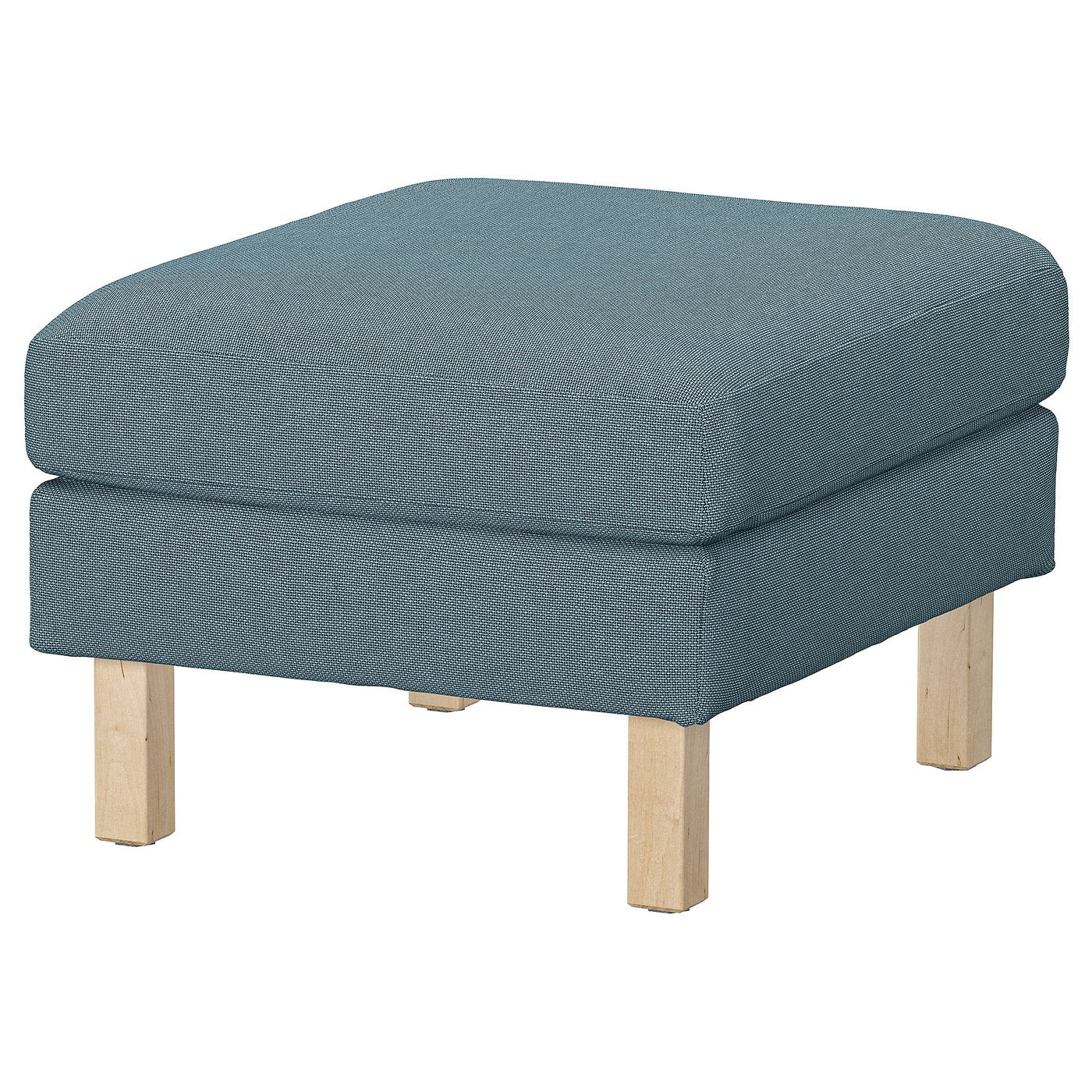 SALTSJÖBADEN footstool, Fridtuna dark grey-blue, 71x47x63 cm