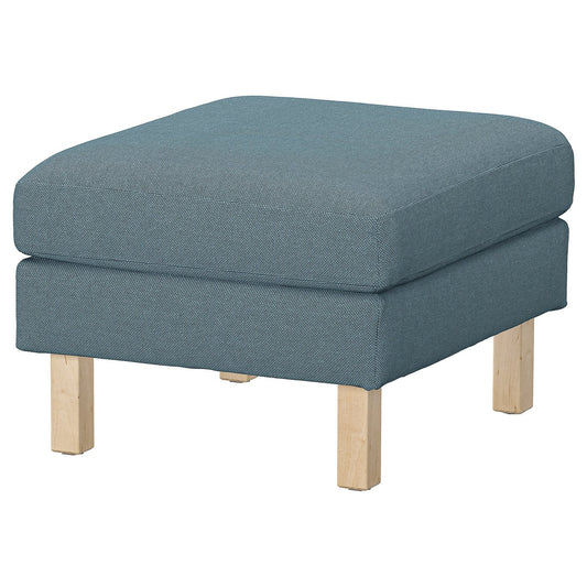 SALTSJÖBADEN footstool, Fridtuna dark grey-blue, 71x47x63 cm