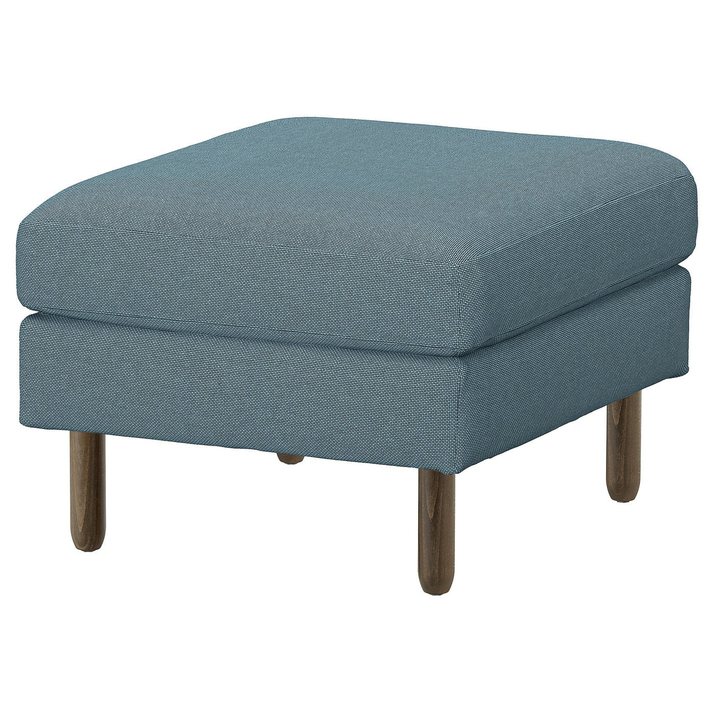 SALTSJÖBADEN footstool, Fridtuna dark grey-blue, 71x47x63 cm