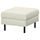 SALTSJÖBADEN footstool, Gunnared beige, 71x46x63 cm