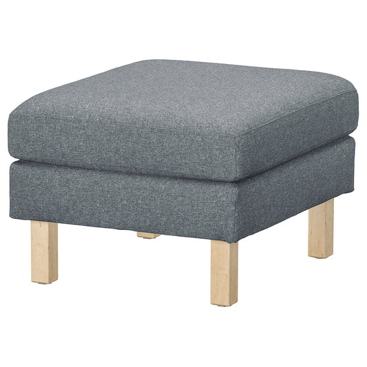 SALTSJÖBADEN footstool, Gunnared medium grey, 71x47x63 cm