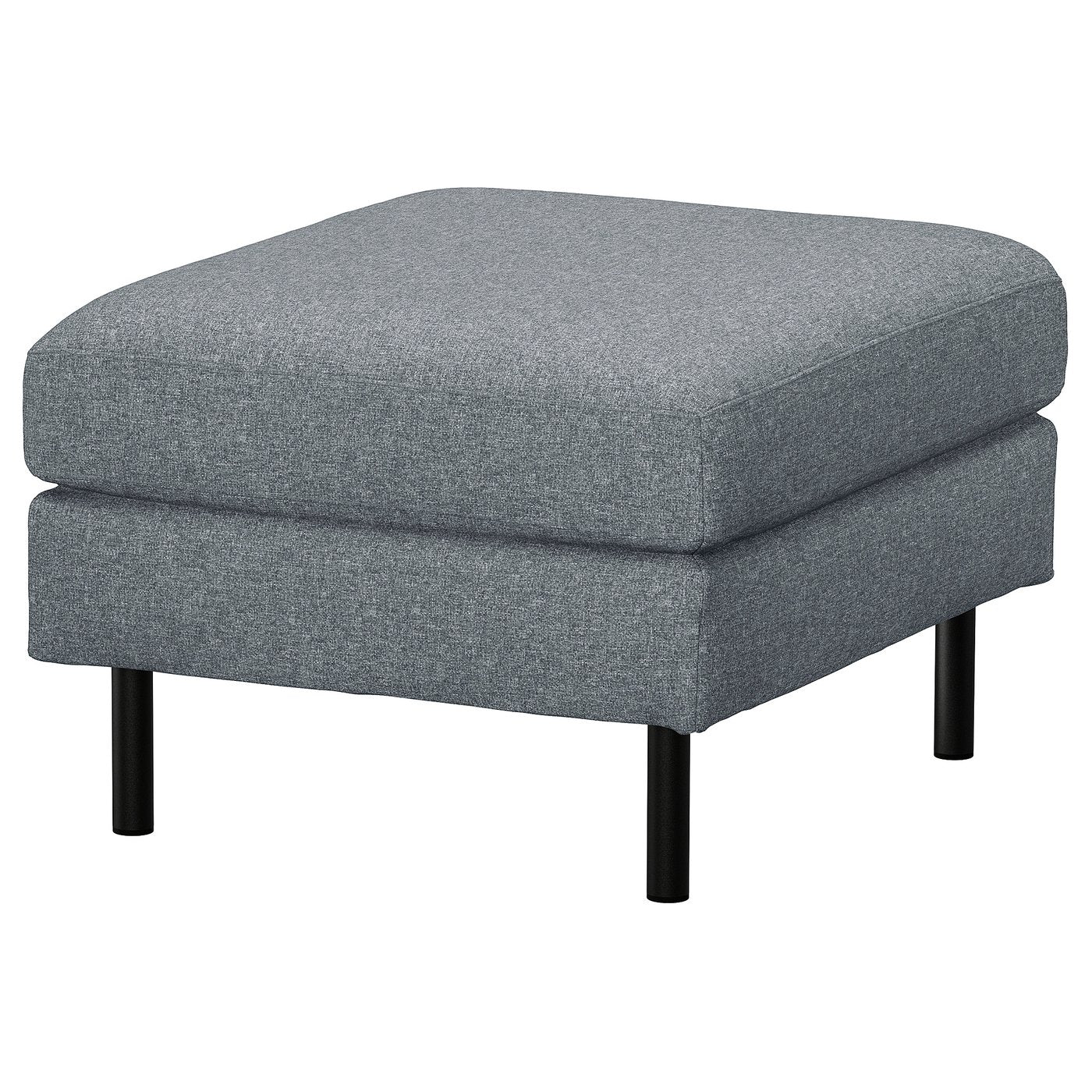 SALTSJÖBADEN footstool, Gunnared medium grey, 71x46x63 cm