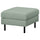 SALTSJÖBADEN footstool, Gunnared light green, 71x46x63 cm