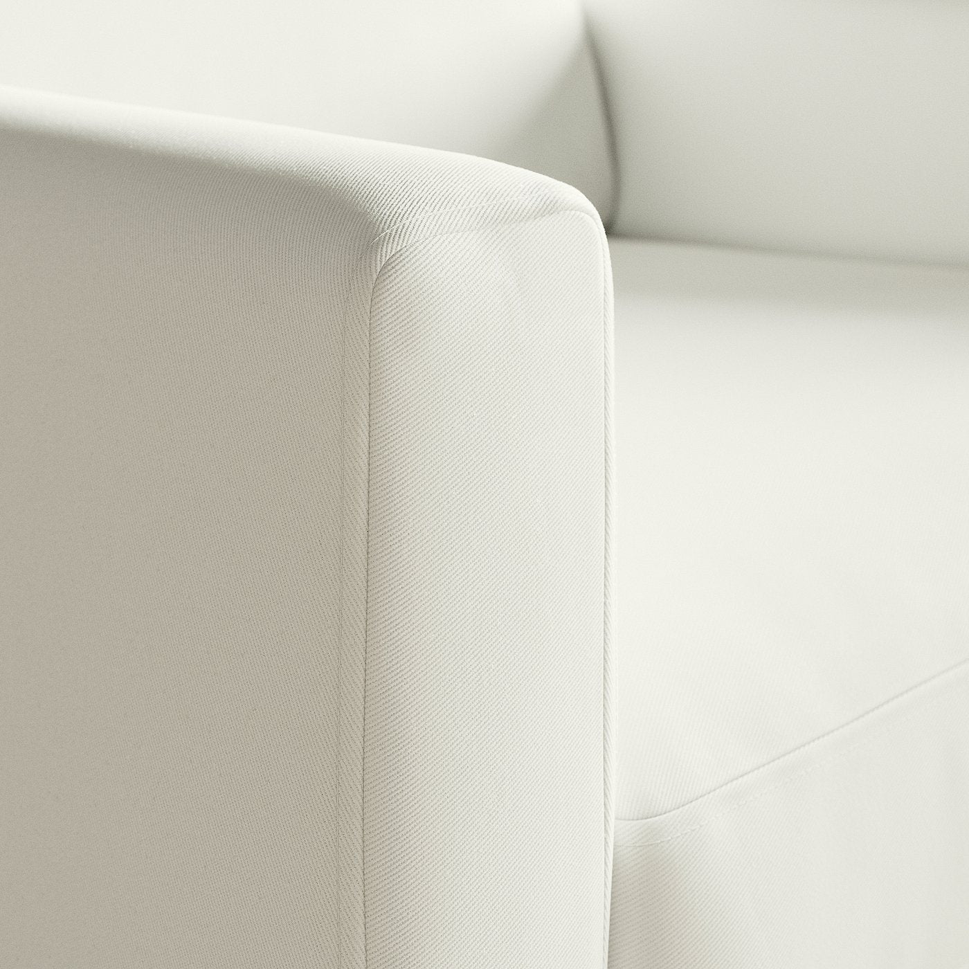 SALTSJÖBADEN rocking and swivel armchair, Blekinge white