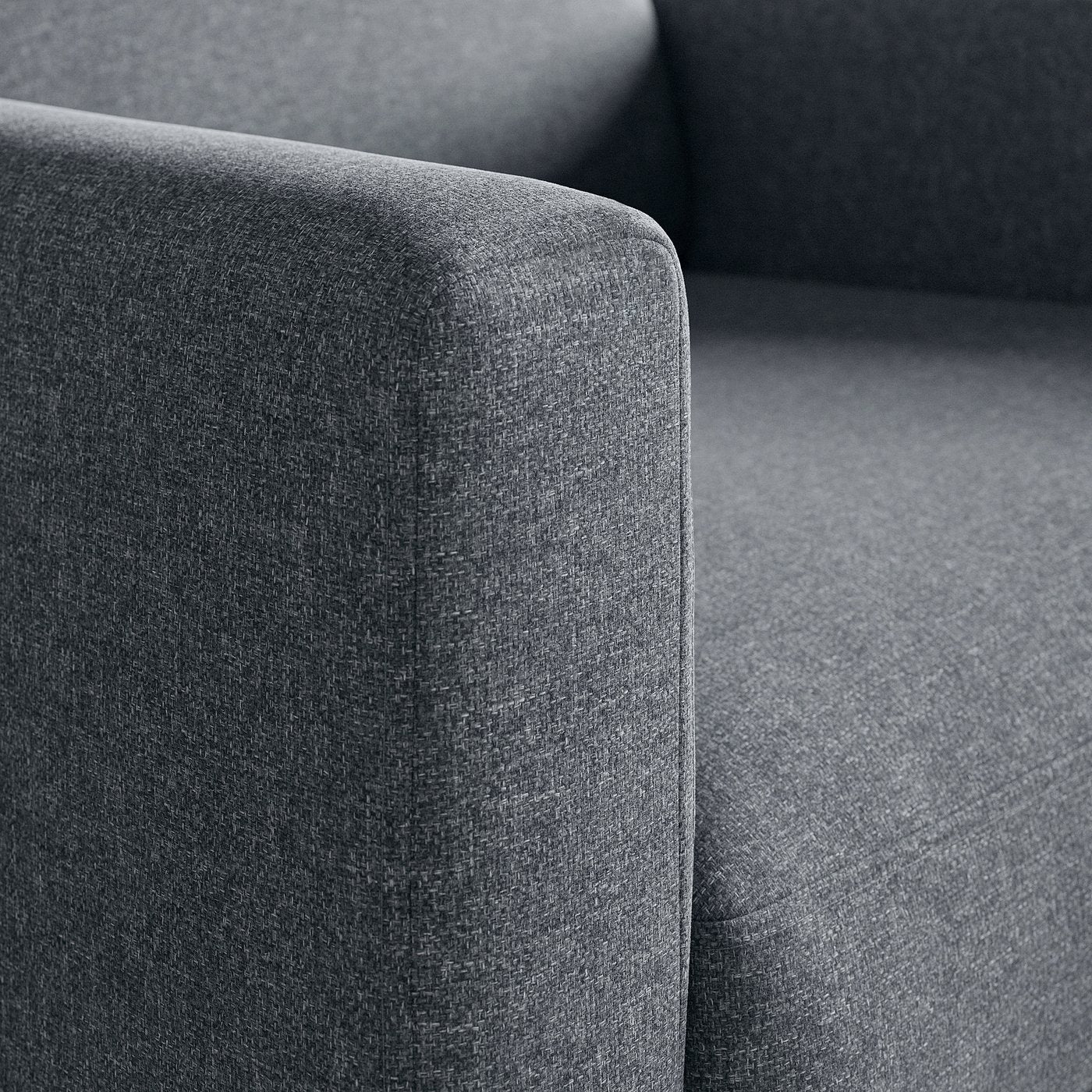 SALTSJÖBADEN rocking and swivel armchair, Gunnared medium grey