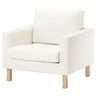 SALTSJÖBADEN armchair, Blekinge white, 93x90x88 cm