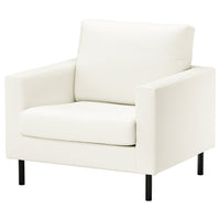 SALTSJÖBADEN armchair, Blekinge white, 93x89x88 cm