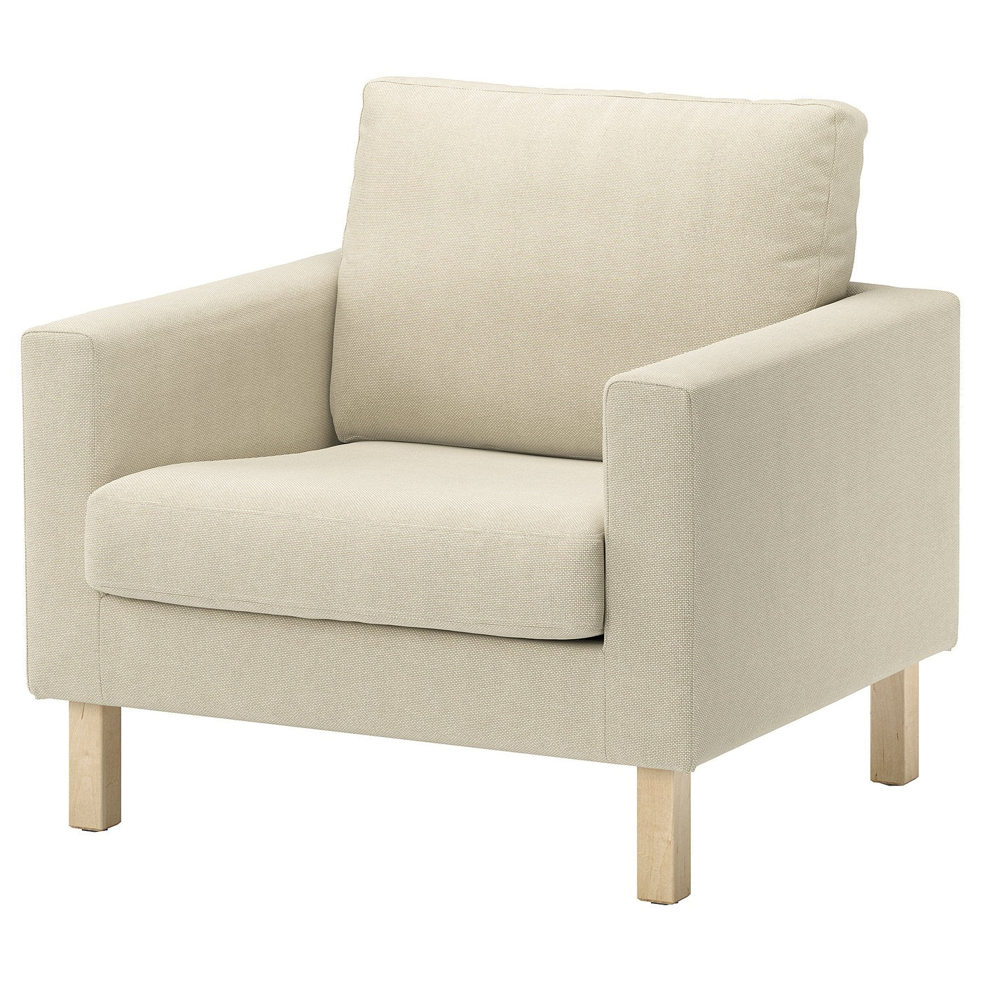 SALTSJÖBADEN armchair, Fridtuna light beige, 93x90x88 cm