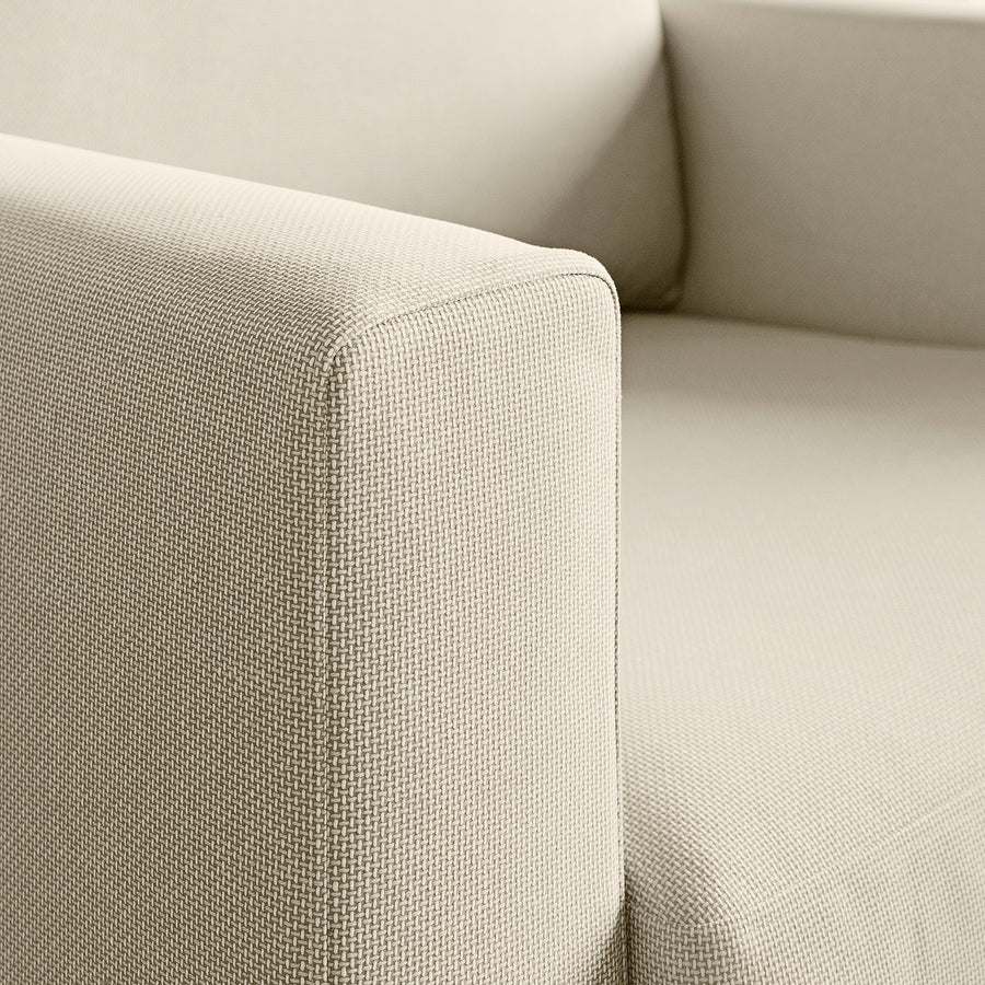 SALTSJÖBADEN armchair, Fridtuna light beige, 93x90x88 cm