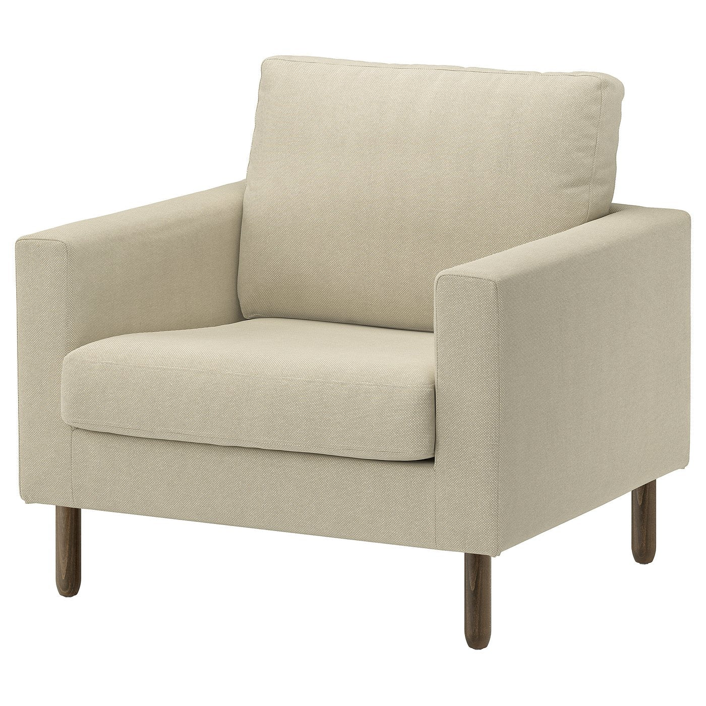SALTSJÖBADEN armchair, Fridtuna light beige, 93x90x88 cm