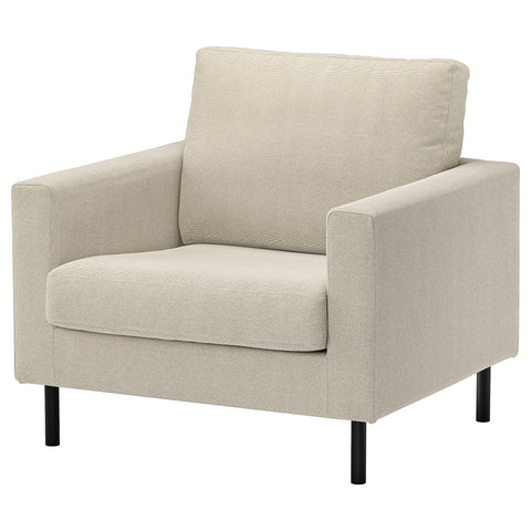 SALTSJÖBADEN armchair, Fridtuna light beige, 93x89x88 cm