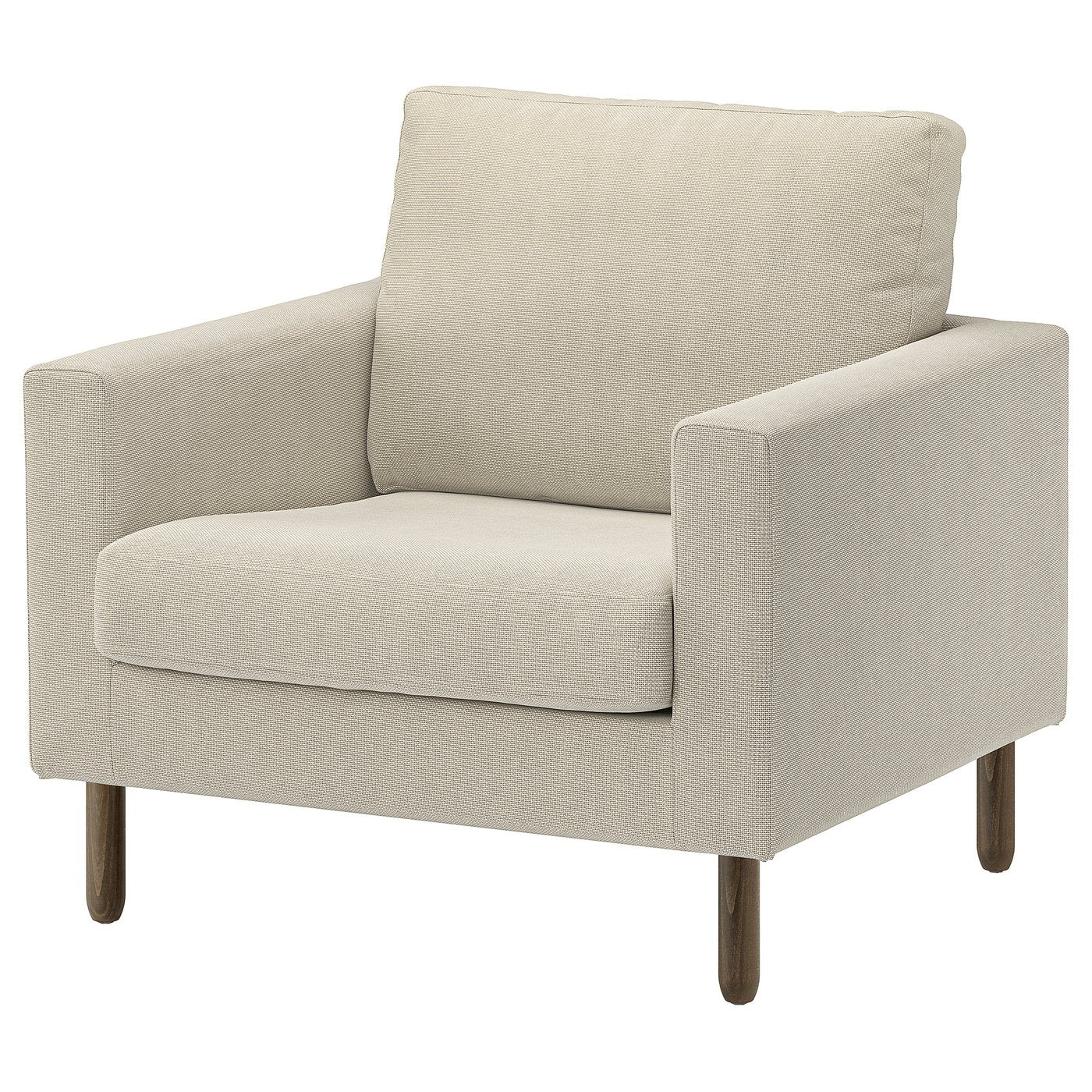 SALTSJÖBADEN armchair, Fridtuna light beige, 93x90x88 cm
