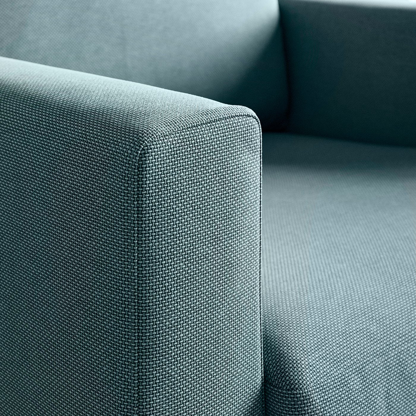SALTSJÖBADEN armchair, Fridtuna dark grey-blue, 93x90x88 cm