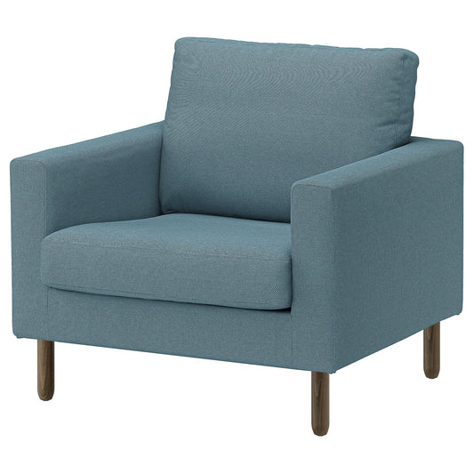 SALTSJÖBADEN armchair, Fridtuna dark grey-blue, 93x90x88 cm