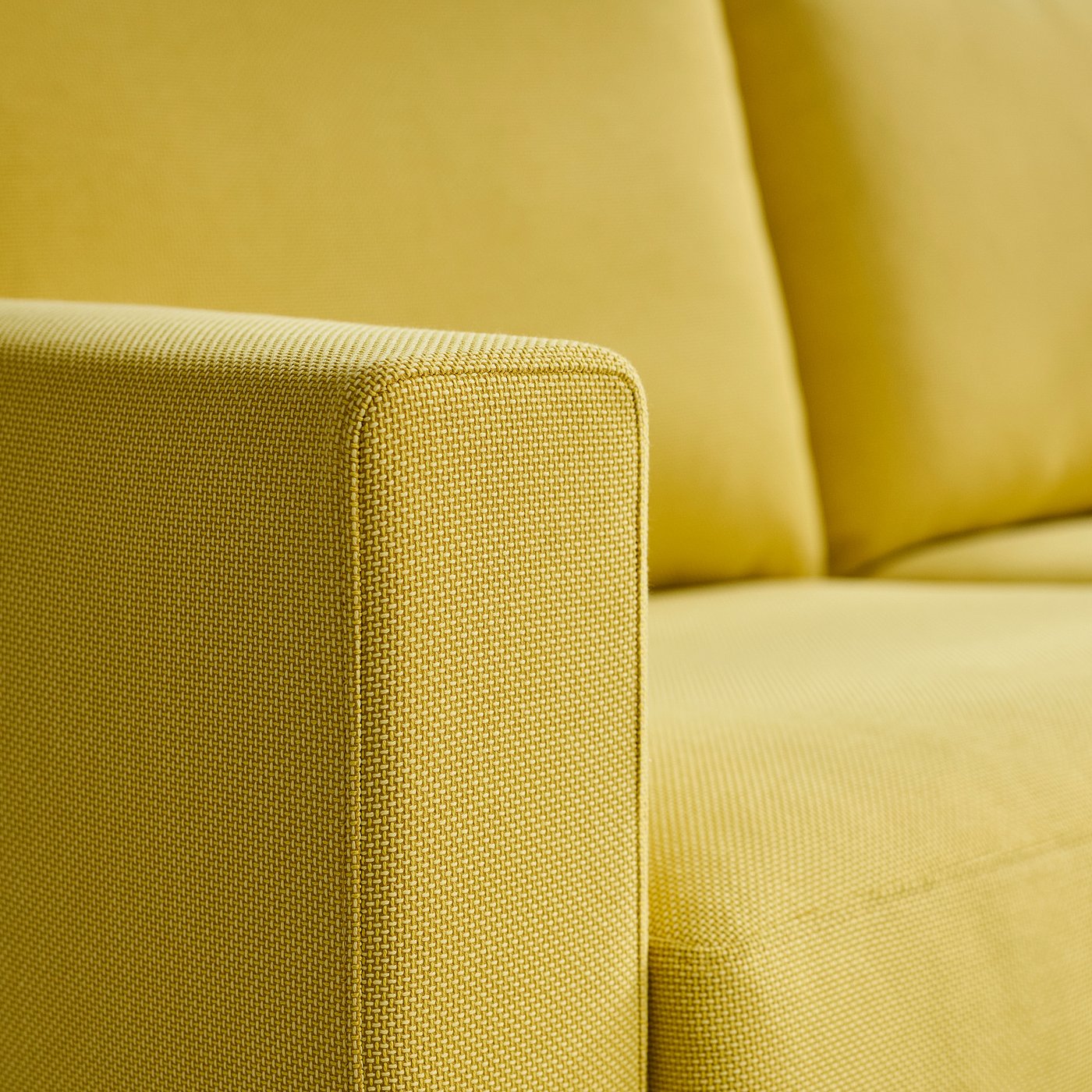 SALTSJÖBADEN armchair, Fridtuna yellow, 93x90x88 cm