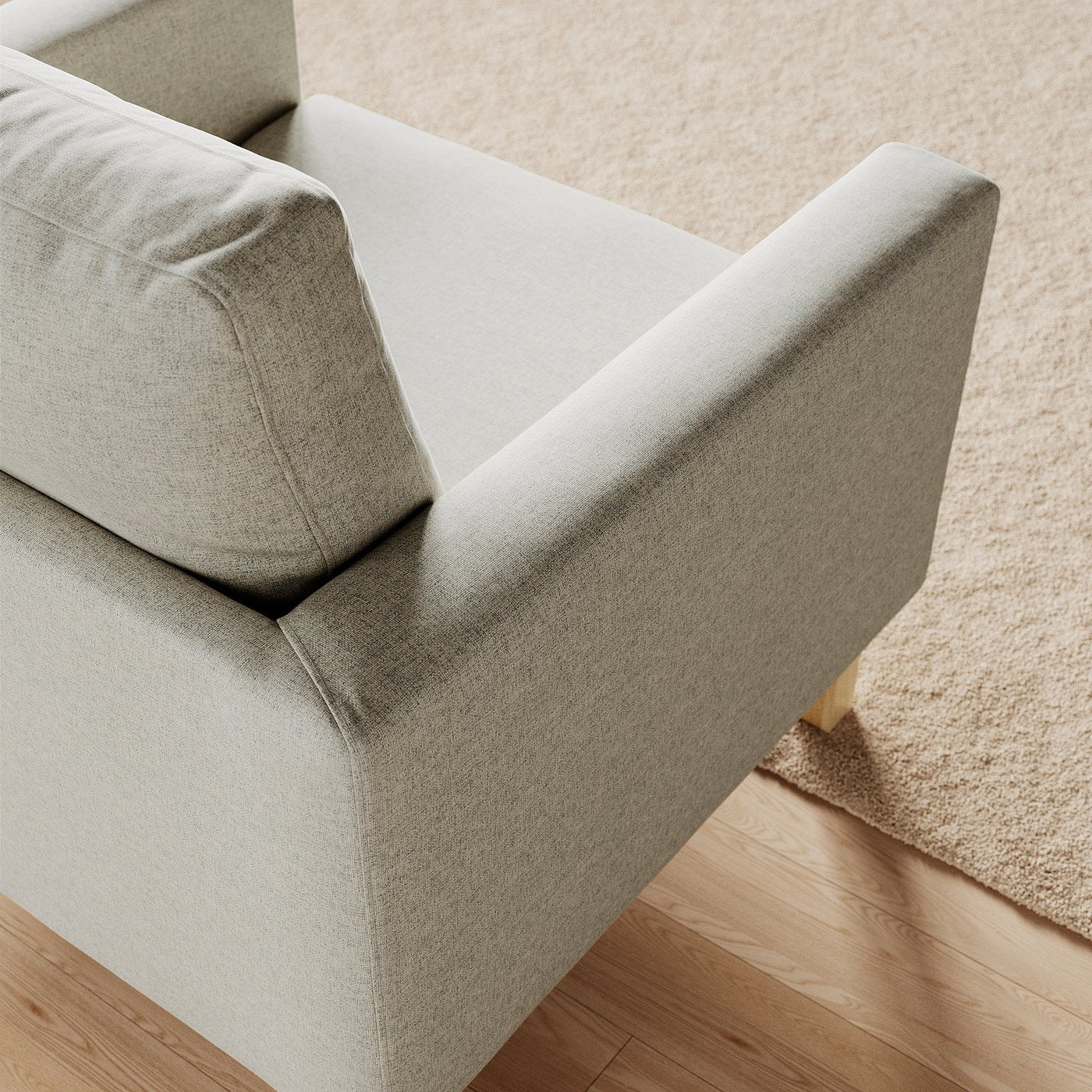 SALTSJÖBADEN armchair, Gunnared beige, 93x89x88 cm
