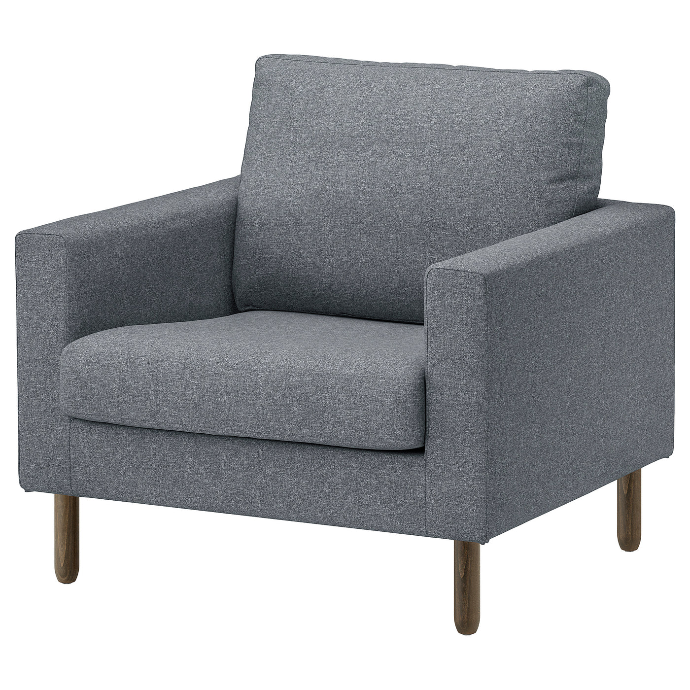 SALTSJÖBADEN armchair, Gunnared medium grey, 93x90x88 cm