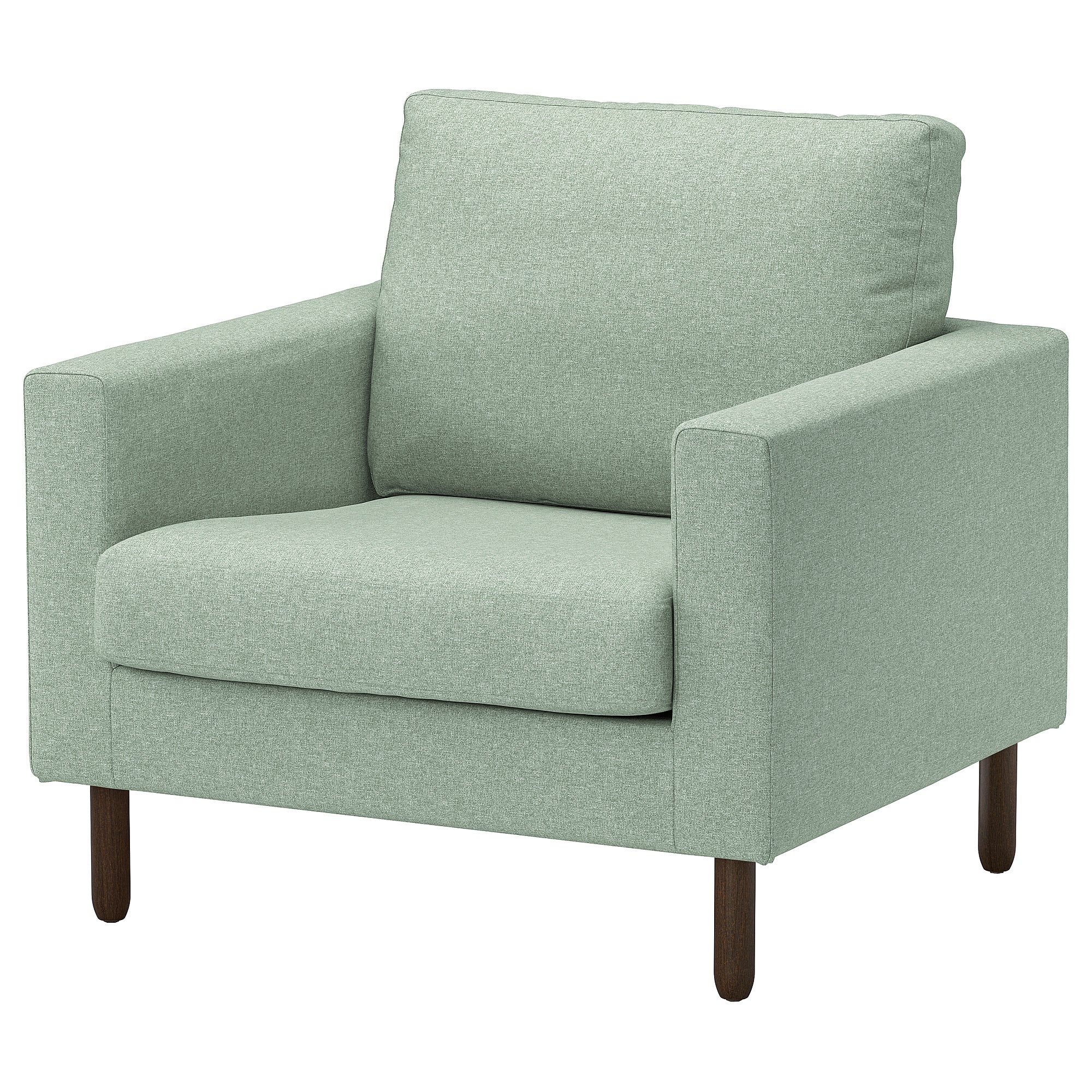 SALTSJÖBADEN armchair, Gunnared light green, 93x90x88 cm